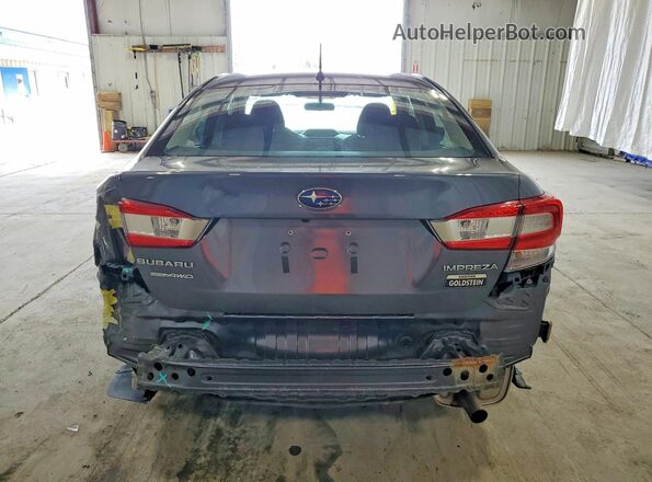 4S3GKAA61K3600609 2019 SUBARU IMPREZA Gray უკანა ხედი