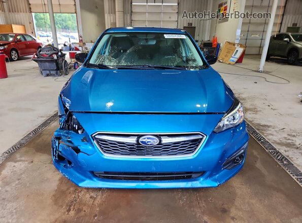 4S3GKAA62H3600398 2017 SUBARU IMPREZA Синий Вид спереди