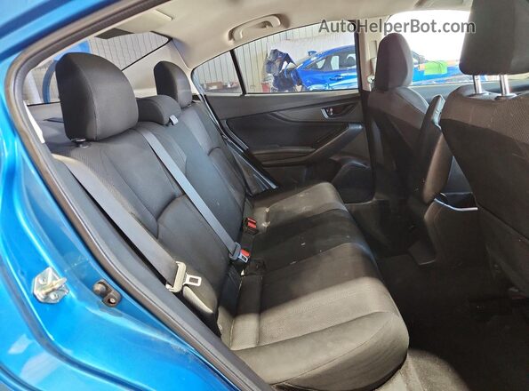 4S3GKAA62H3600398 2017 SUBARU IMPREZA Синий Вид задних сидений