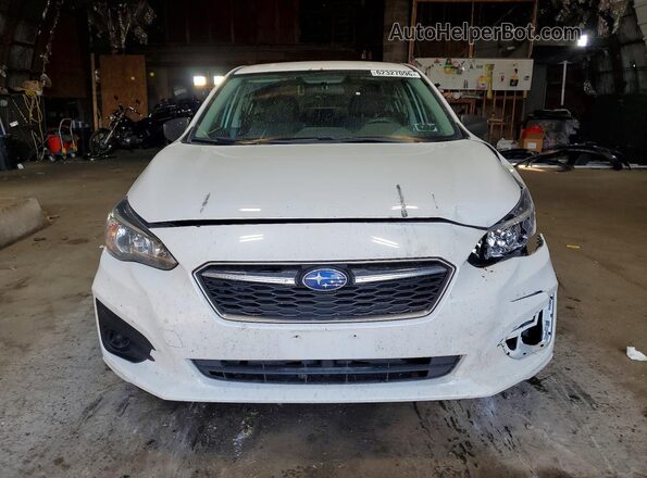4S3GKAA62J3604408 2018 SUBARU IMPREZA White Widok z przodu