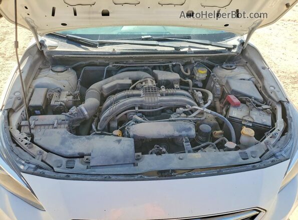 4S3GKAA63H3614410 2017 SUBARU IMPREZA White უკანა სალონის ხედი