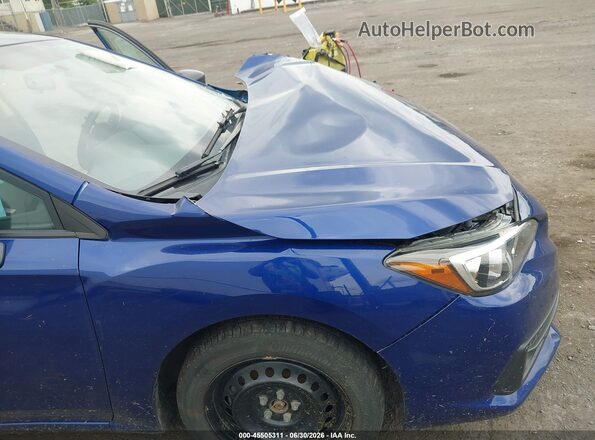 4S3GKAA63N1607464 2022 SUBARU IMPREZA Blue Vista frontal