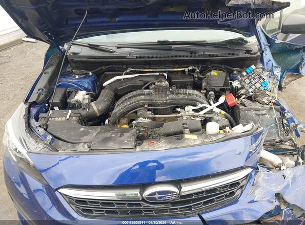4S3GKAA63N1607464 2022 SUBARU IMPREZA Blue Vista trasera
