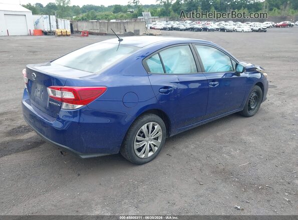 4S3GKAA63N1607464 2022 SUBARU IMPREZA Blue Trasero derecho