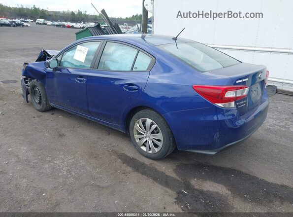 4S3GKAA63N1607464 2022 SUBARU IMPREZA Blue Trasero izquierdo