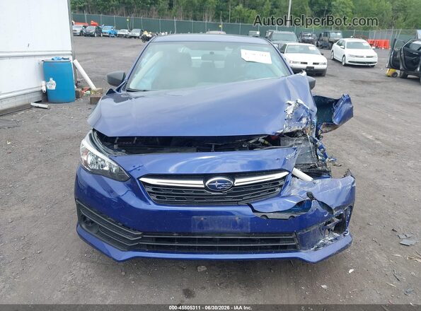 4S3GKAA63N1607464 2022 SUBARU IMPREZA Blue Vista del cuadro de instrumentos