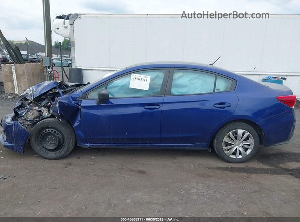 4S3GKAA63N1607464 2022 SUBARU IMPREZA Blue Vista interior de 360 grados