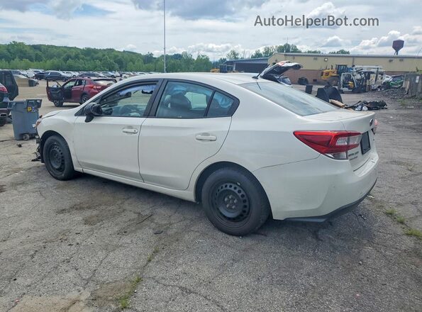 4S3GKAA64K3610082 2019 SUBARU IMPREZA White Задня ліва чверть