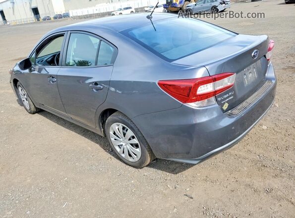 4S3GKAA64K3616240 2019 SUBARU IMPREZA Gray Trasero izquierdo