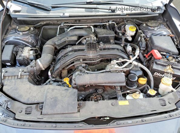 4S3GKAA64K3616240 2019 SUBARU IMPREZA Gray Vista interior trasera