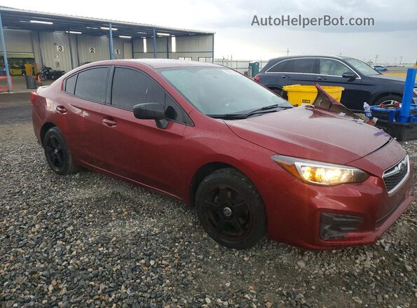 4S3GKAA65H3613629 2017 SUBARU IMPREZA Red Front right
