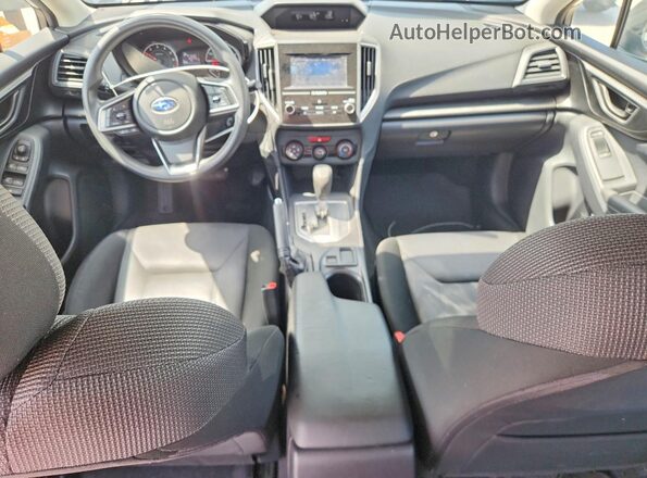 4S3GKAA65H3615137 2017 SUBARU IMPREZA White Dashboard view