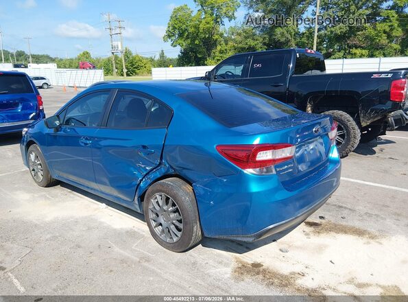 4S3GKAA65J3605181 2018 SUBARU IMPREZA Blue Widok z przodu
