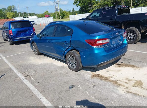 4S3GKAA65J3605181 2018 SUBARU IMPREZA Blue Tył lewy