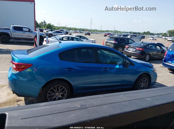 4S3GKAA65J3605181 2018 SUBARU IMPREZA Blue Widok wnętrza z tyłu