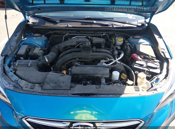 4S3GKAA65J3605181 2018 SUBARU IMPREZA Blue Widok z tyłu