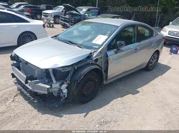 4S3GKAA65J3612678 2018 SUBARU IMPREZA Silver Передня ліва чверть