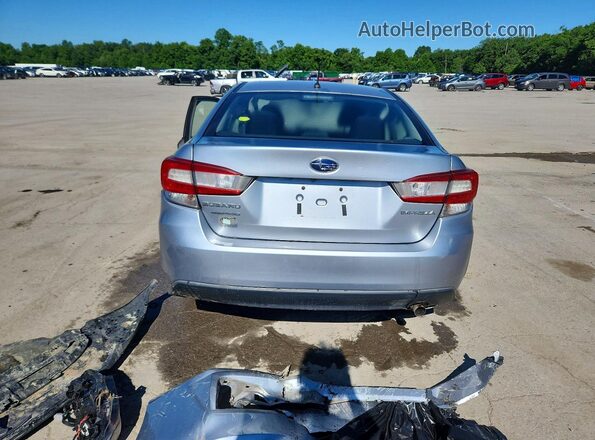 4S3GKAA65K3620216 2019 SUBARU IMPREZ Серебряный Вид сзади