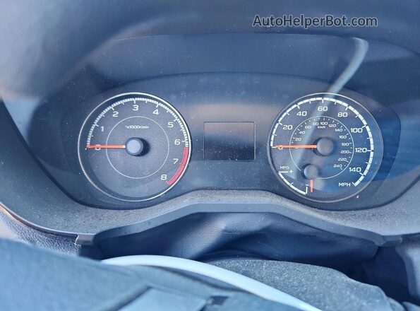 4S3GKAA65K3620216 2019 SUBARU IMPREZ Серебряный Вид щитка приборов
