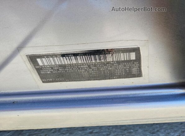 4S3GKAA65K3620216 2019 SUBARU IMPREZ Серебряный Вид наклейки с VIN-кодом