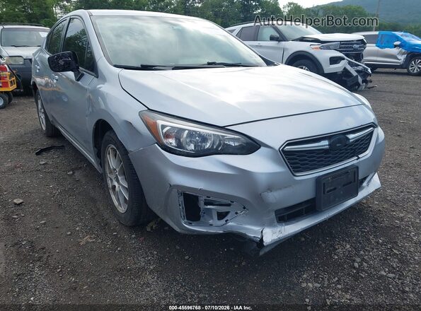 4S3GKAA66H1614199 2017 SUBARU IMPREZA Gray Front view