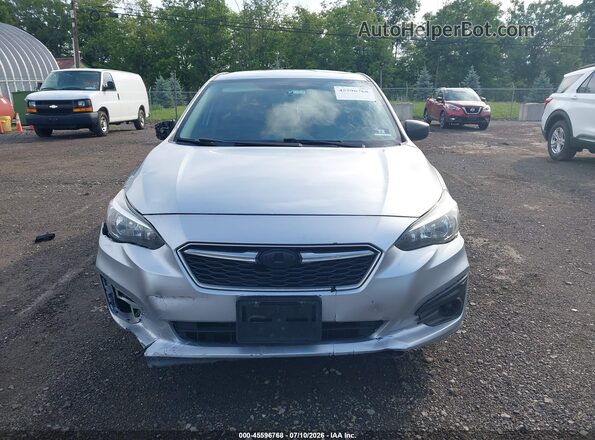 4S3GKAA66H1614199 2017 SUBARU IMPREZA Gray Instrument cluster view