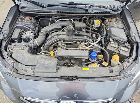 4S3GKAA66J1613527 2018 SUBARU IMPREZA Gray Rear interior view