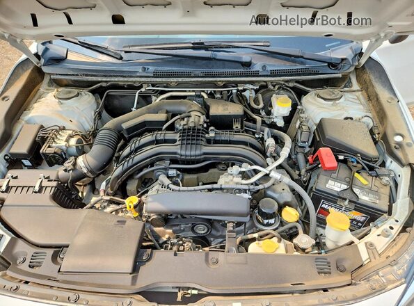 4S3GKAA67K3619178 2019 SUBARU IMPREZA White უკანა სალონის ხედი
