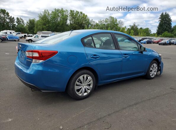 4S3GKAA68J3603568 2018 SUBARU IMPREZA Turquoise Rear right