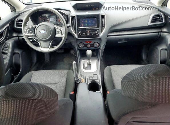 4S3GKAA68J3603568 2018 SUBARU IMPREZA Turquoise Dashboard view