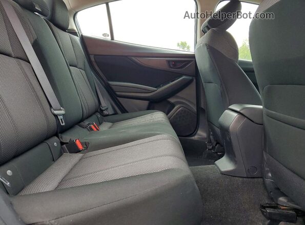 4S3GKAA68J3603568 2018 SUBARU IMPREZA Turquoise Rear seats view