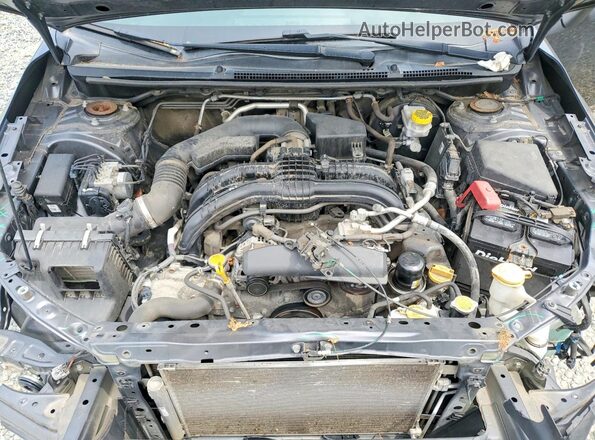 4S3GKAA68J3606227 2018 SUBARU IMPREZA Серый Вид задней части салона