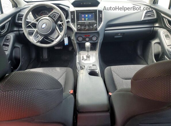 4S3GKAA68J3606227 2018 SUBARU IMPREZA Серый Вид панели приборов