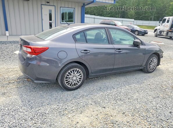 4S3GKAA68J3606227 2018 SUBARU IMPREZA Серый Задняя правая четверть