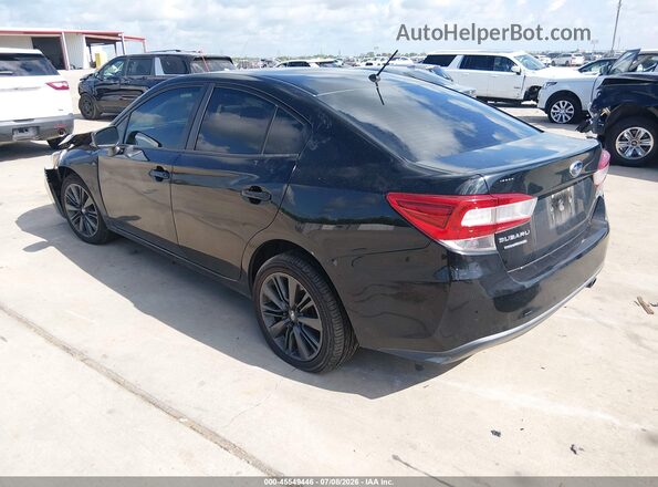 4S3GKAA68J3607765 2018 SUBARU IMPREZA Black Задня ліва чверть