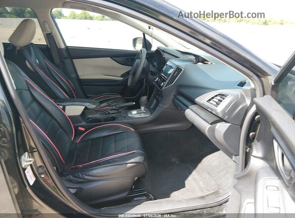 4S3GKAA68J3607765 2018 SUBARU IMPREZA Black Вид салону спереду