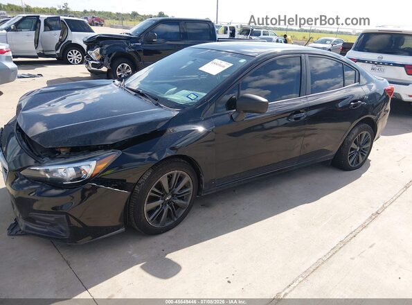 4S3GKAA68J3607765 2018 SUBARU IMPREZA Black Передня ліва чверть