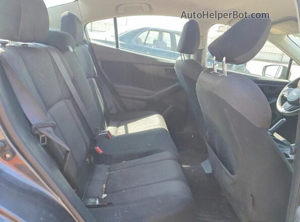 4S3GKAA68K3612837 2019 SUBARU IMPREZA Charcoal Widok tylnych siedzeń