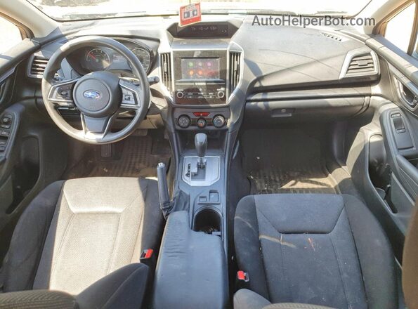4S3GKAA68K3612837 2019 SUBARU IMPREZA Charcoal Widok deski rozdzielczej