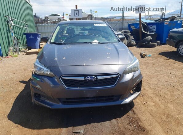 4S3GKAA68K3612837 2019 SUBARU IMPREZA Charcoal Widok z przodu