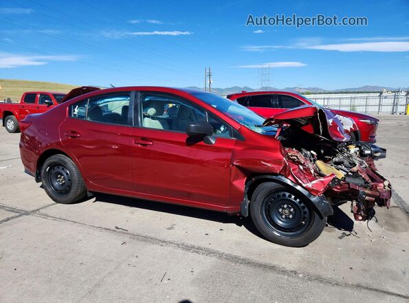 4S3GKAA69H3612578 2017 SUBARU IMPREZA Red Front right