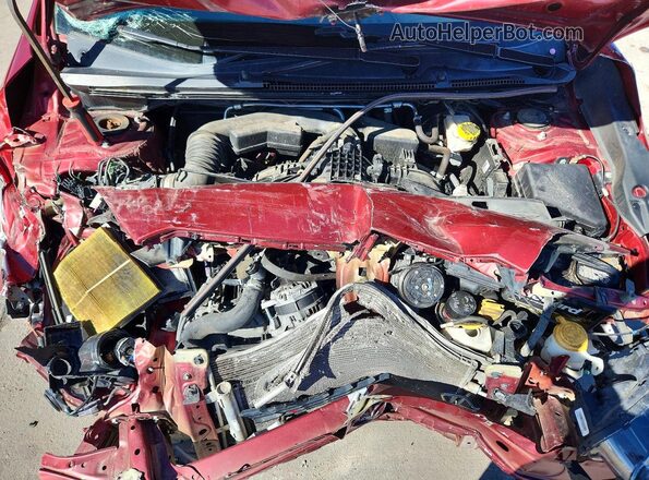 4S3GKAA69H3612578 2017 SUBARU IMPREZA Red Rear interior view