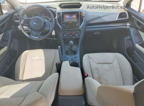 4S3GKAA69K1602264 2019 SUBARU IMPREZA Черный Вид панели приборов