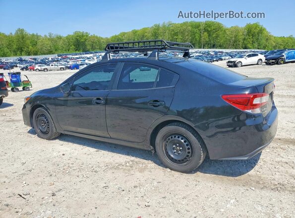 4S3GKAA69K1602264 2019 SUBARU IMPREZA Черный Задняя левая четверть