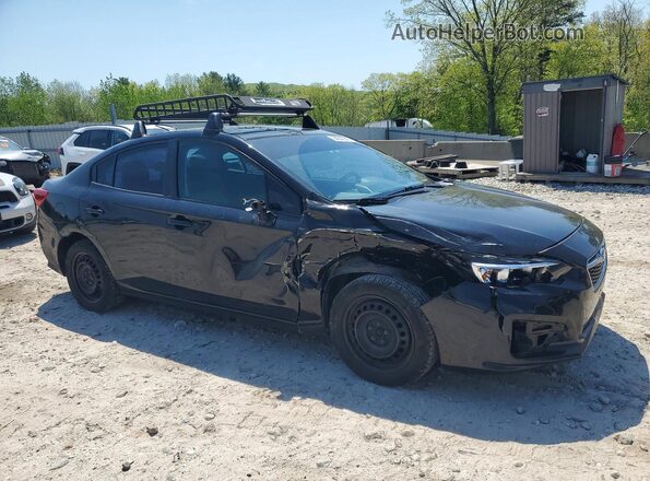 4S3GKAA69K1602264 2019 SUBARU IMPREZA Черный Передняя правая четверть