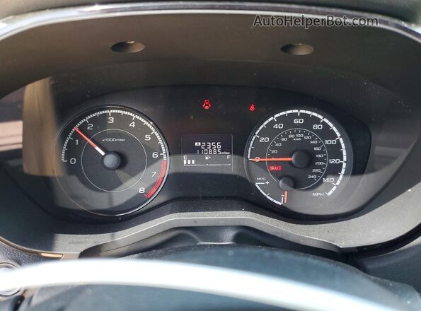 4S3GKAA69K1602264 2019 SUBARU IMPREZA Черный Вид щитка приборов