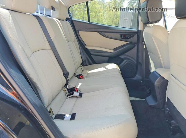 4S3GKAA69K1602264 2019 SUBARU IMPREZA Черный Вид задних сидений