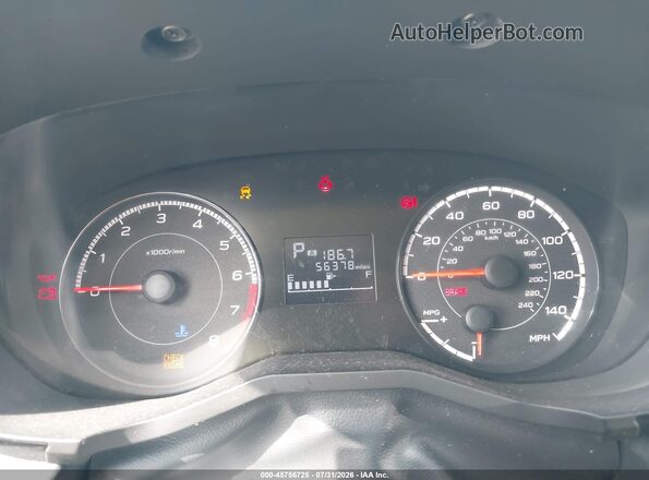 4S3GKAA69K3623703 2019 SUBARU IMPREZA White Widok tylnych siedzeń