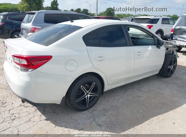 4S3GKAA69K3623703 2019 SUBARU IMPREZA White Tył prawy