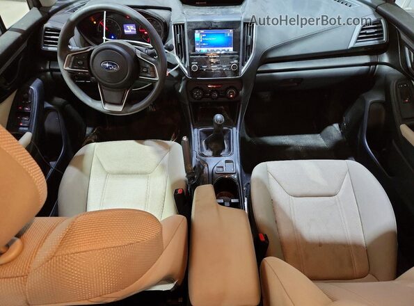 4S3GKAA69L1610995 2020 SUBARU IMPREZA Burgundy Widok deski rozdzielczej
